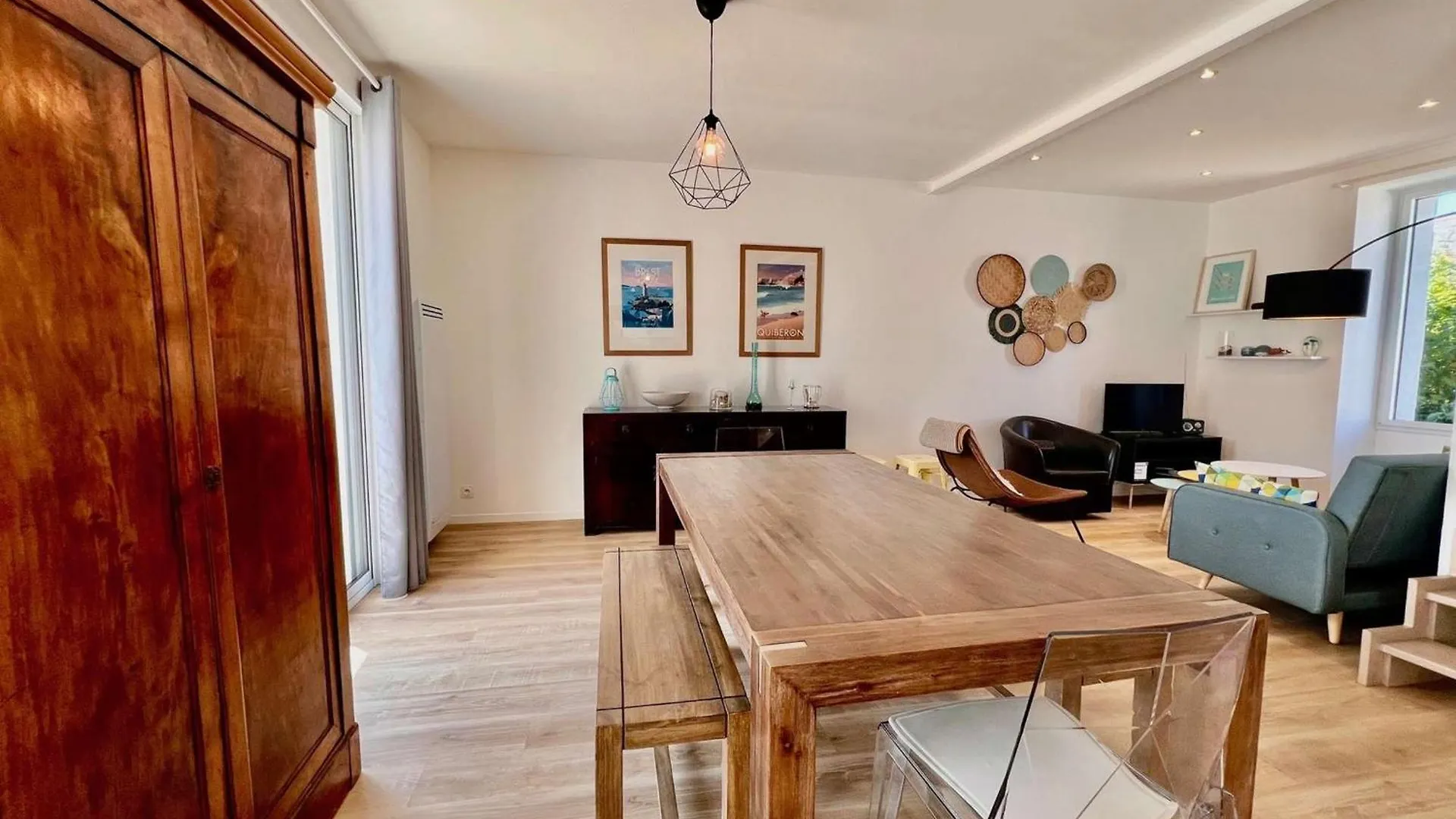 Maison T5 Renovee A Quiberon, 4 Chambres, Jardin, Proche Plage, Classee 2 Etoiles - Fr-1-478-205 0*, キブロン フランス